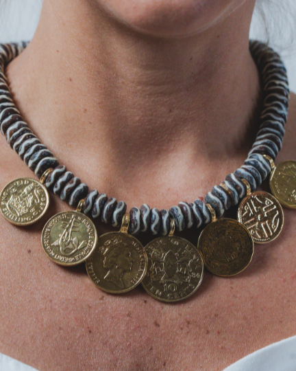 AFRICAN BONE WORLDWIDE NECKLACE