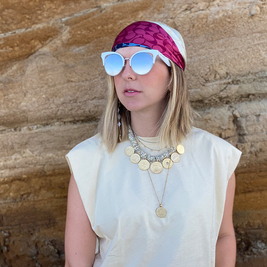 Collar Worldwide White Bone