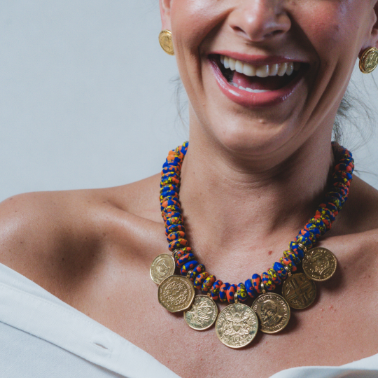 Worldwide Neon Colors Necklace