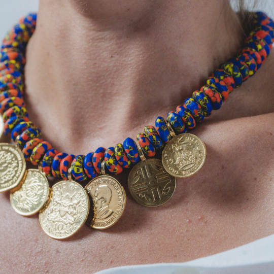 Worldwide Neon Colors Necklace