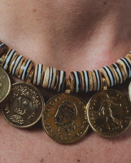 BATIK BONE WORLDWIDE NECKLACE