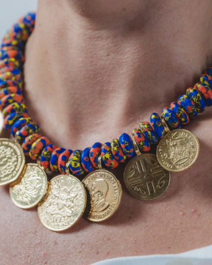 KROBO NEON WORLDWIDE NECKLACE
