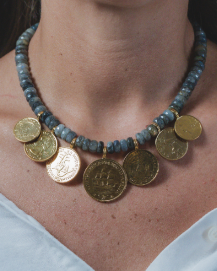 LABRADORITE WORLDWIDE NECKLACE