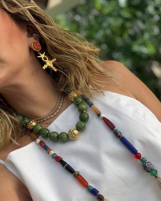 BRAZILIAN SERPENTINE NECKLACE