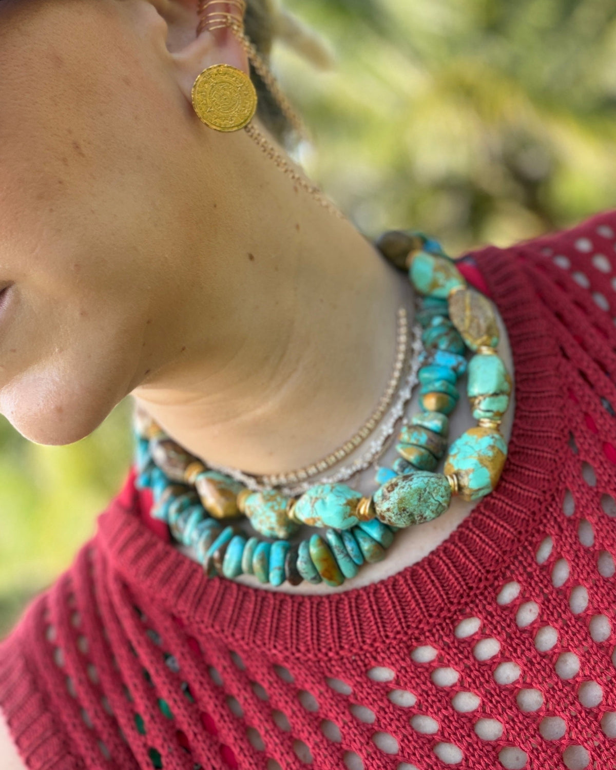 IRANIAN TURQUOISE NECKLACE