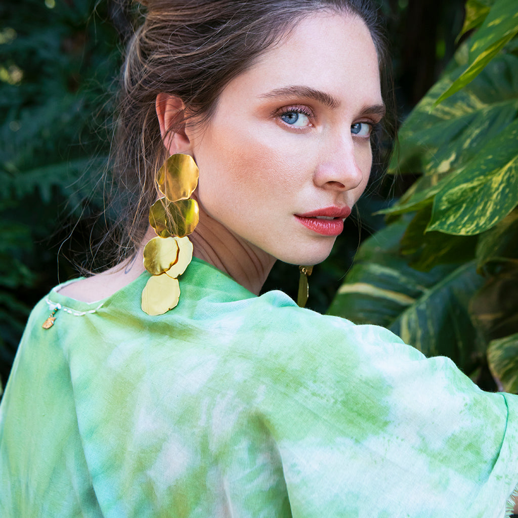 Lotus Leaves Earrings