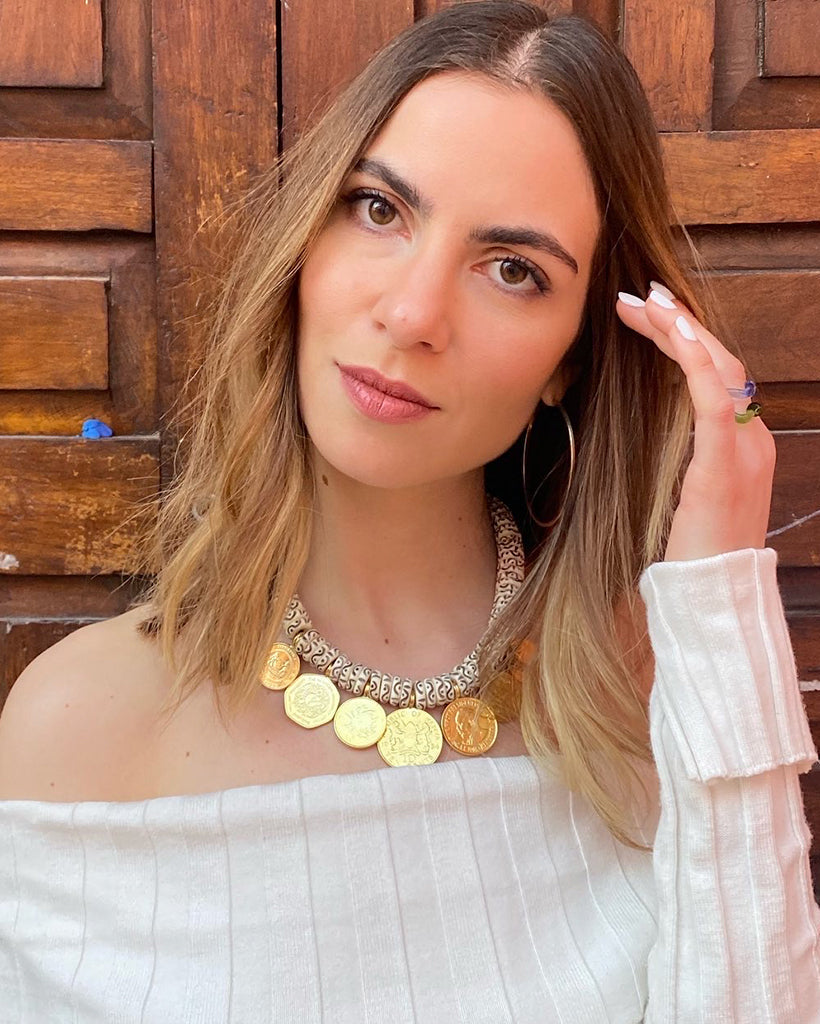 WHITE BONE WORLDWIDE NECKLACE