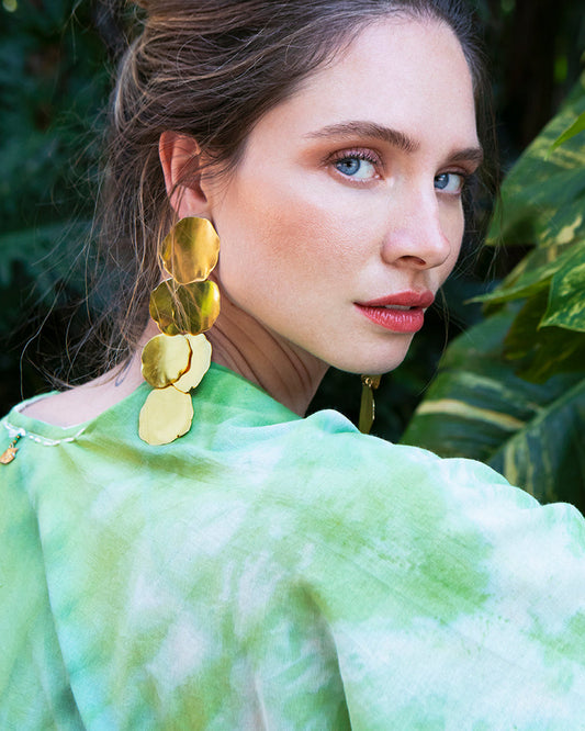 LOTUS LEAVES EARRINGS